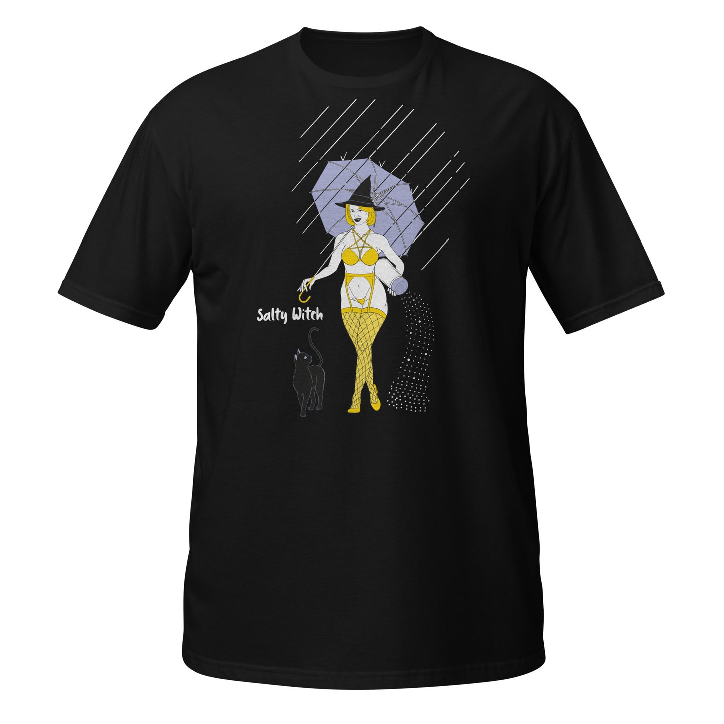 Gents Salty Witch Tee Black