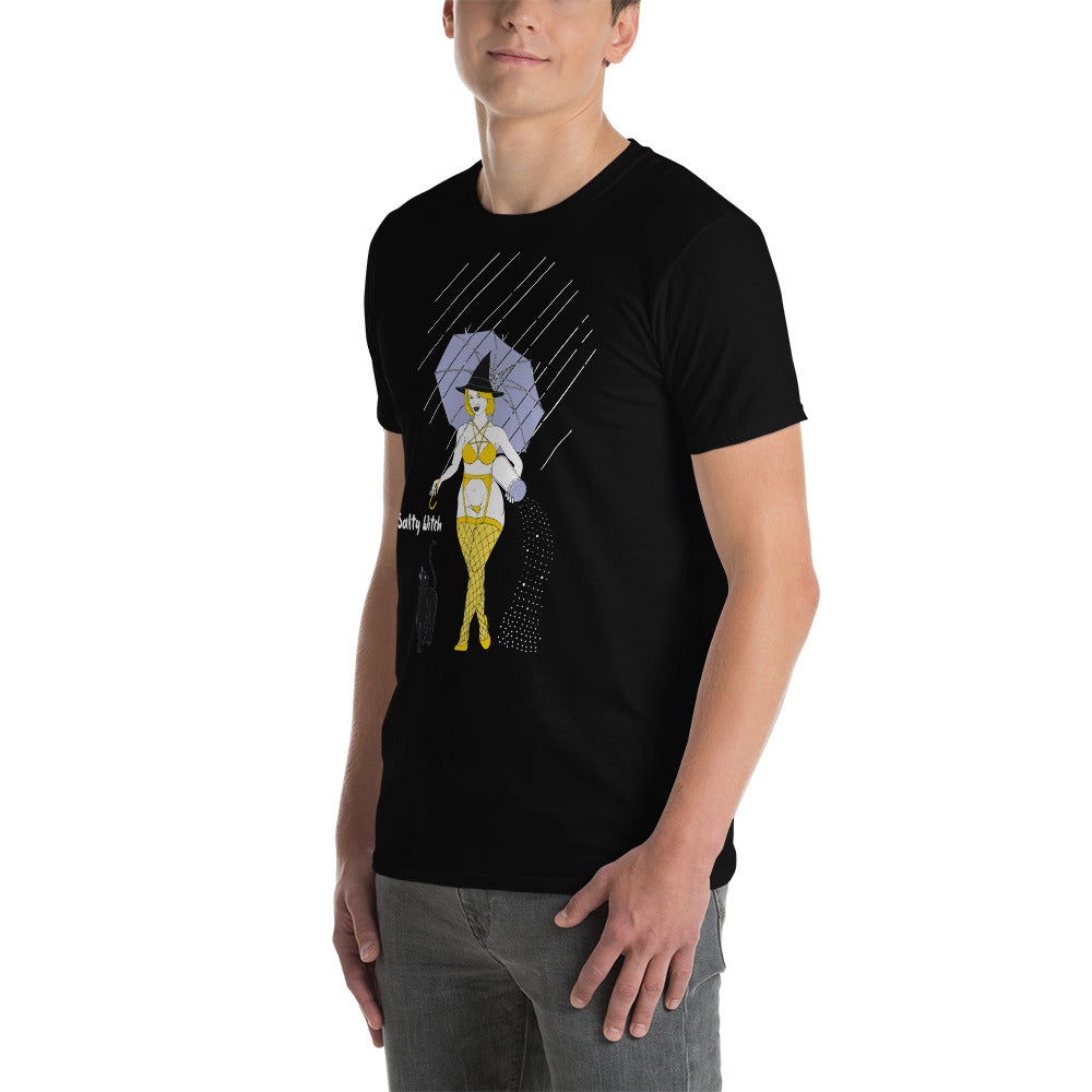Gents Salty Witch Tee Black