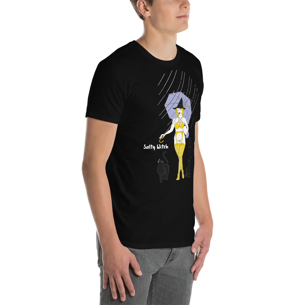 Gents Salty Witch Tee Black