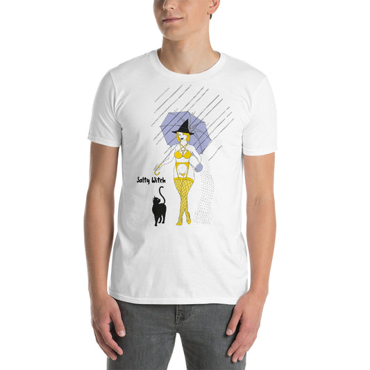 Gents Salty Witch Tee White