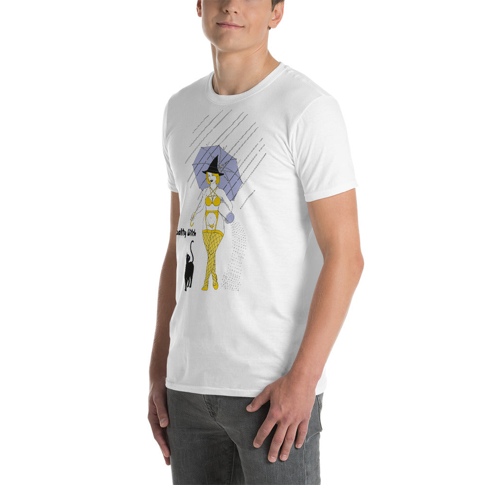 Gents Salty Witch Tee White